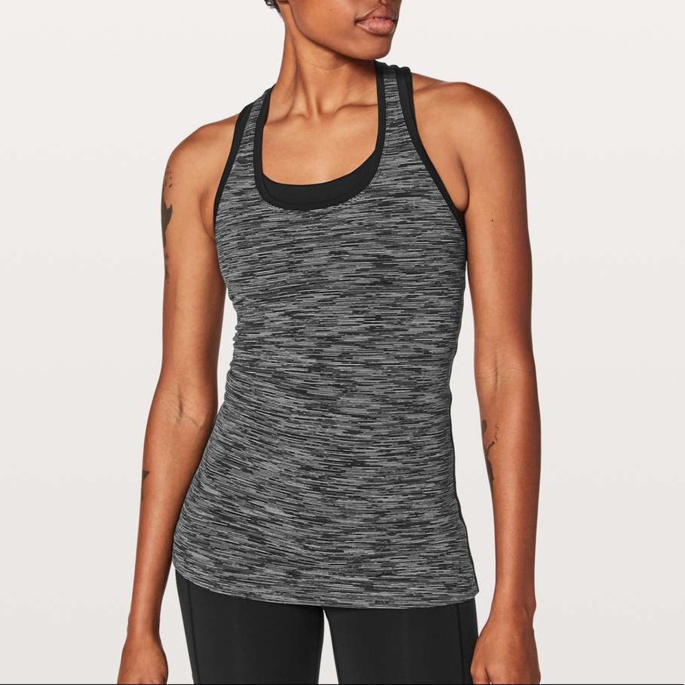 Lululemon Cool Racerback Tank Top Wee Stripe 6